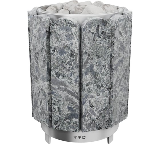 Изображение товара Электрокаменка VVD ЭНУ-Премьера  9 кВт  серпентинит Бархат, два места 7840