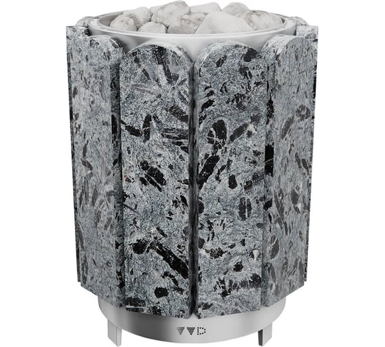 Изображение товара Электрокаменка VVD ЭНУ-Премьера 9 кВт  серпентинит Премиум,  два места 2096