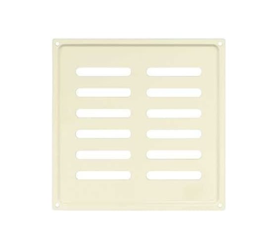 Изображение товара Решетка вентиляционная DOMART 150x150, с сеткой мод.2 бежевый 4660046017934