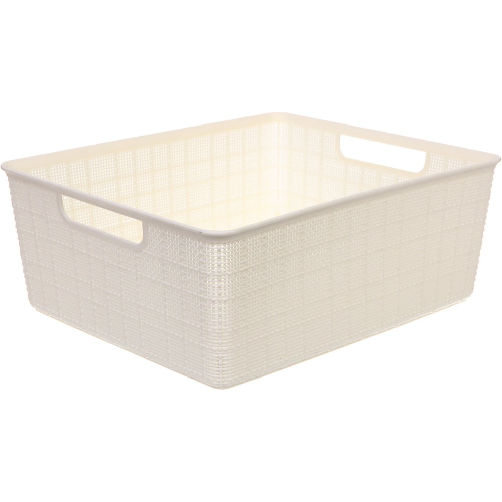 Изображение товара Корзина СТЭНТ Селфи Белая 35×29.2×13.2 см