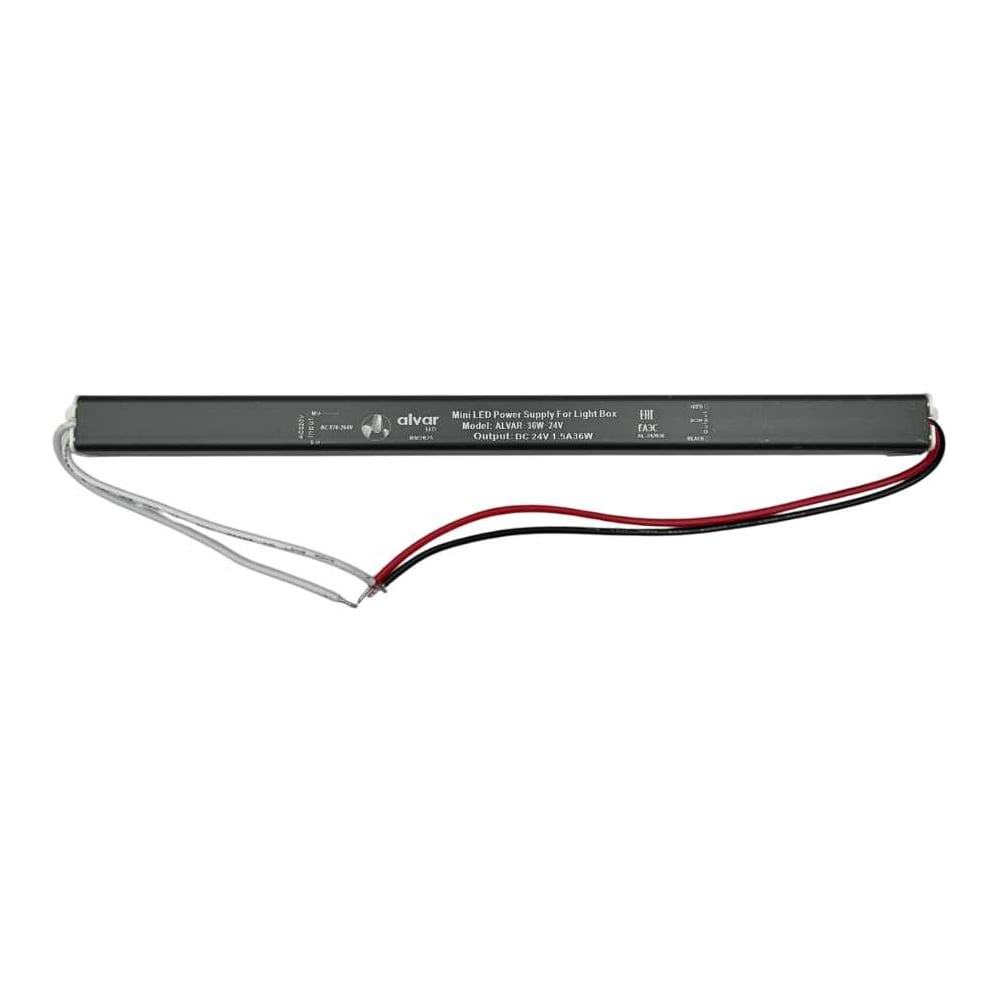 Изображение товара Блок питания Alvar AL-242036 24В 36Вт линейный Изображение товара Блок питания Alvar AL-242036 24В 36Вт линейный