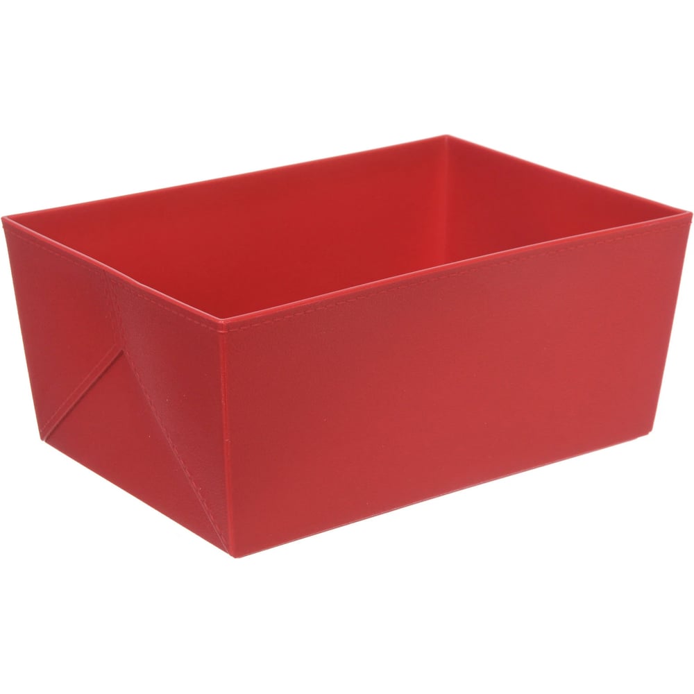 Изображение товара Корзина для хранения Селфи с эластичными стенками ФОРЛИ, цвет бордовый, 34,5*25,5*16см (лейбл ) 836-819