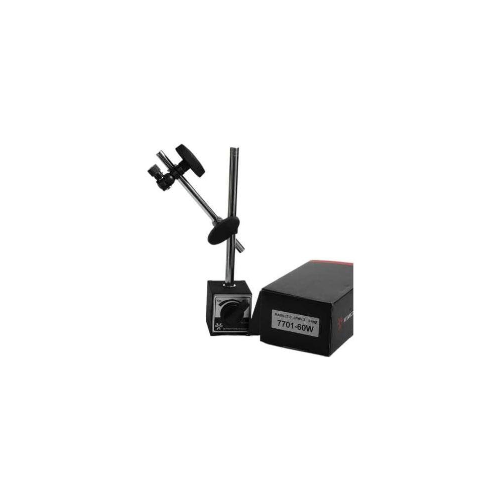 Изображение товара Штатив MIYAMOTOMETROLOGY ШМ усилие отрыва 60кгс D прис отверстия 8мм/4мм/3/8 без точной регулировки 7701-60W