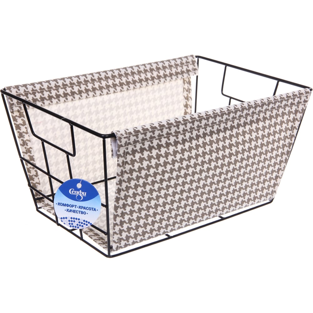 Изображение товара Корзина металлическая ЭЛИНТ 658-383 для хранения