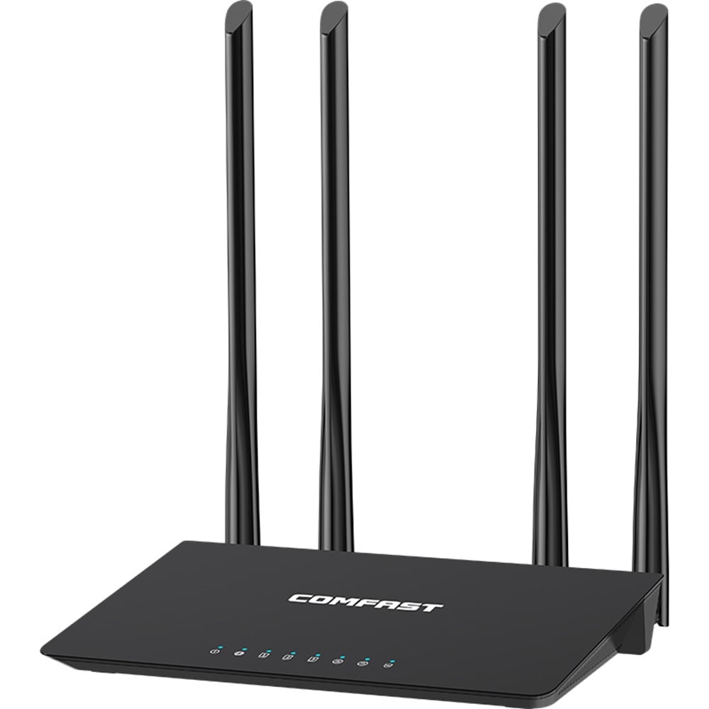 Изображение товара Двухдиапазонный роутер COMFAST WiFi AC, 2.4/ 5.8 ГГц, 1200 Мбит, CF-WR619AC V2, 200-121