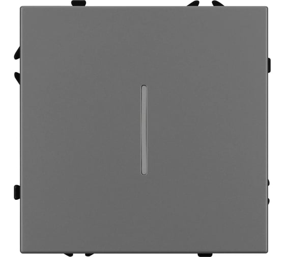 Изображение товара Механизм выключателя одноклавишный проходной Arlight LED SWT-NOBE-MKP1-SFPL-L-GR, 1шт 054263