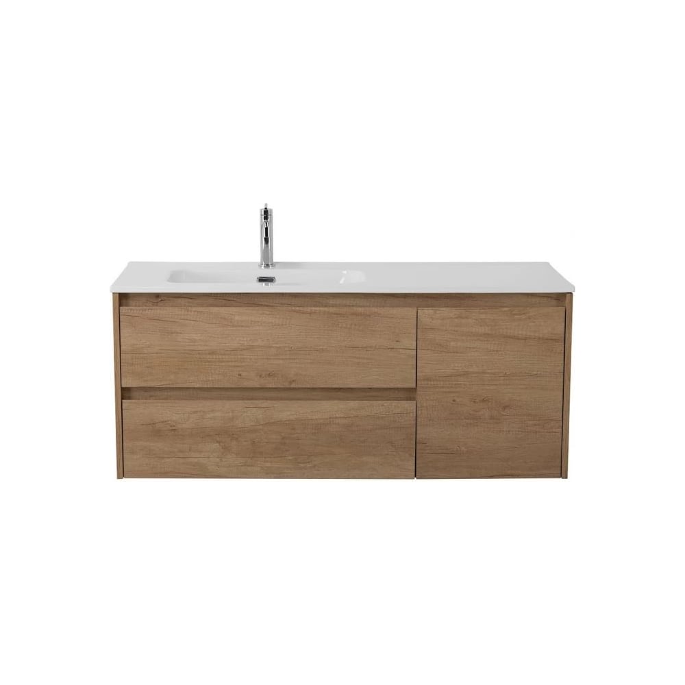 База под раковину подвесная BelBagno Rovere Nebrasca Nature KRAFT-1200-2C-1A-SO-RNN-L
