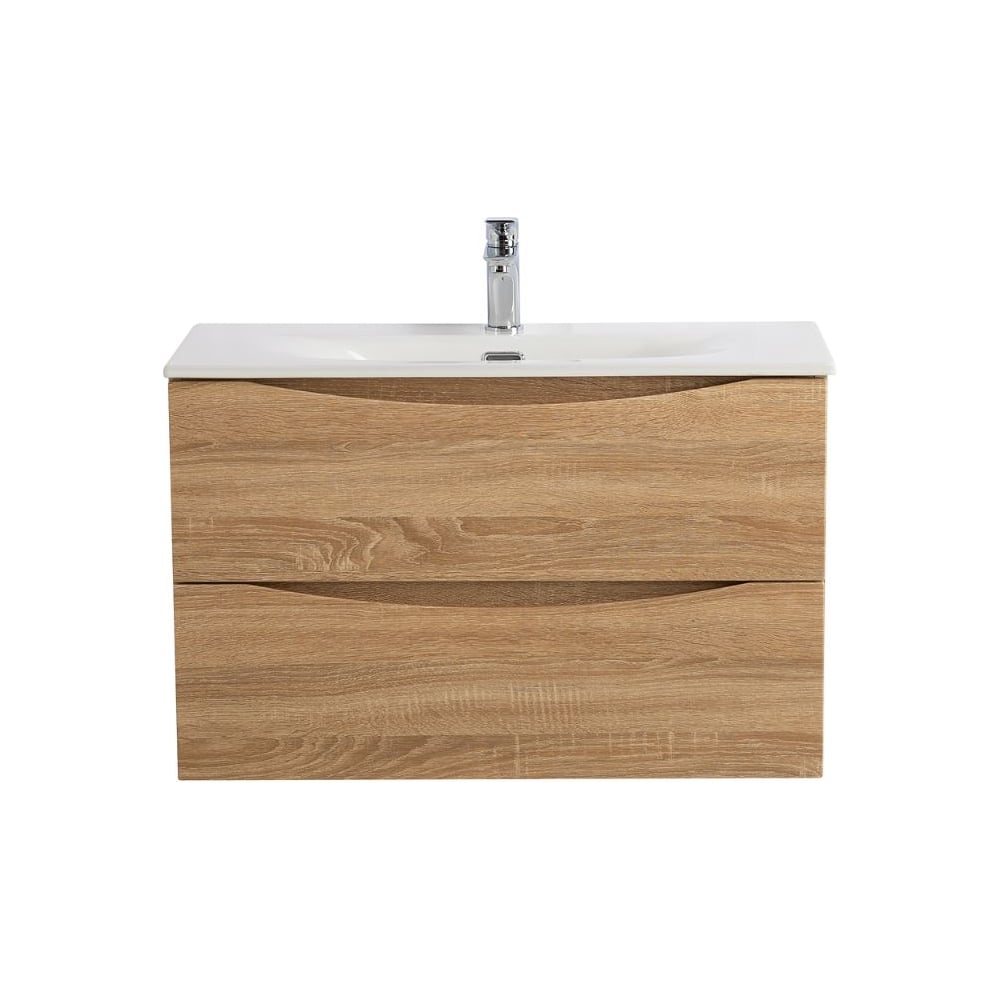 База под раковину подвесная BelBagno MARINO-CER-MINI-800-2C-SO-WO-P
