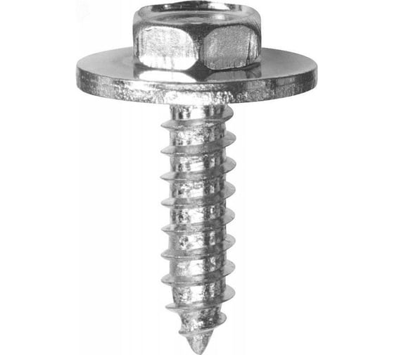 Изображение товара Саморез универсальный Nord-Yada 5,4x17x15мм с шайбой ТМ Nord YADA (20шт по 10шт в 1 уп.) 909889