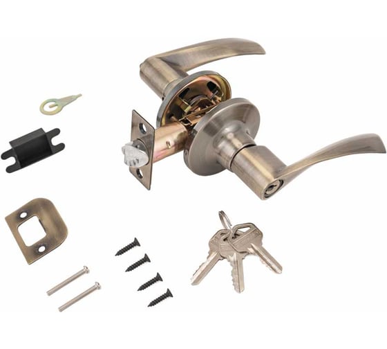 Изображение товара Защёлка Стандарт 8901 ET AB бронза кл/фикс 10127