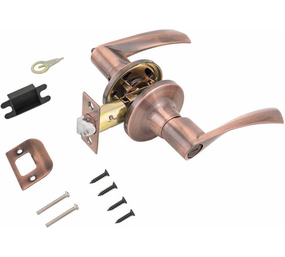 Изображение товара Защёлка Стандарт 8901 BK AC ст.медь фикс 10136