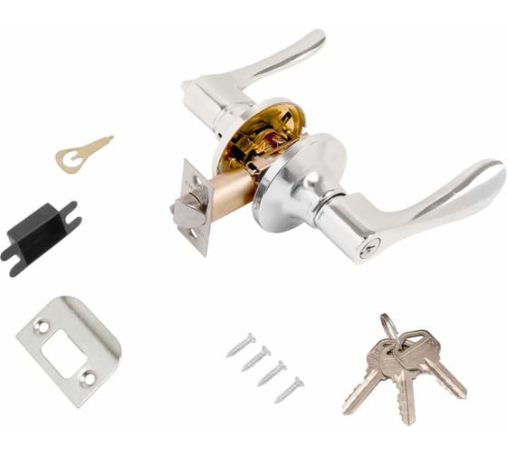 Изображение товара Защёлка Стандарт 8531 ET CP хром кл/фикс 13398