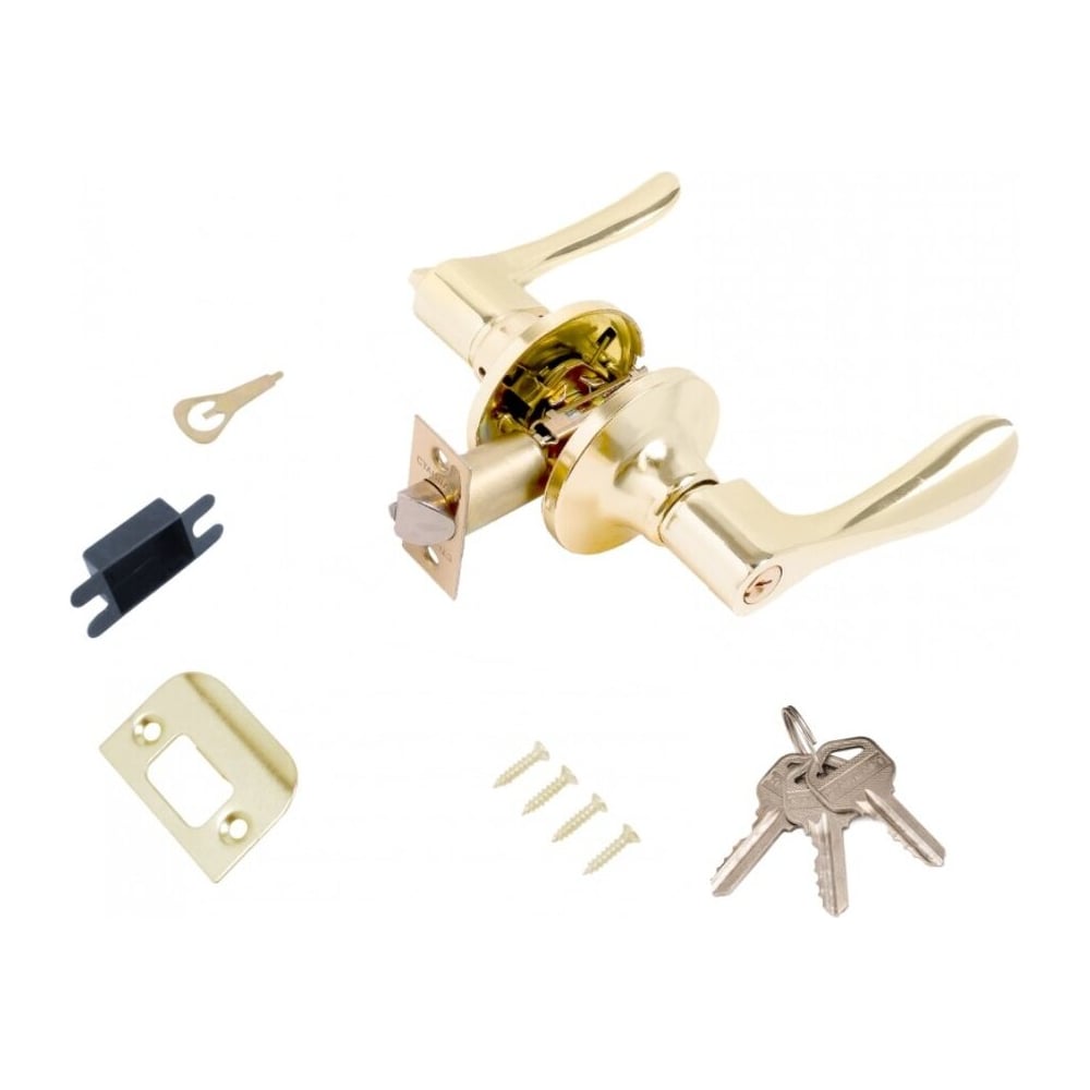 Изображение товара Защёлка Стандарт 8531 ET PB золото кл/фикс 13399