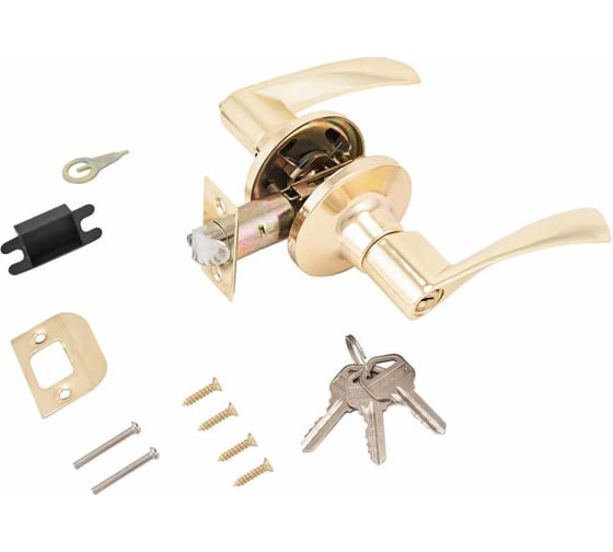 Изображение товара Защёлка Стандарт 8901 ET PB золото кл/фикс 10129