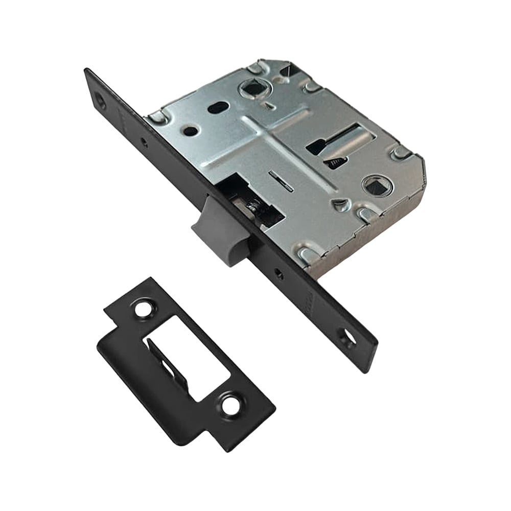 Изображение товара Защелка врезная Trodos 2070-70WС/P Черный пластик