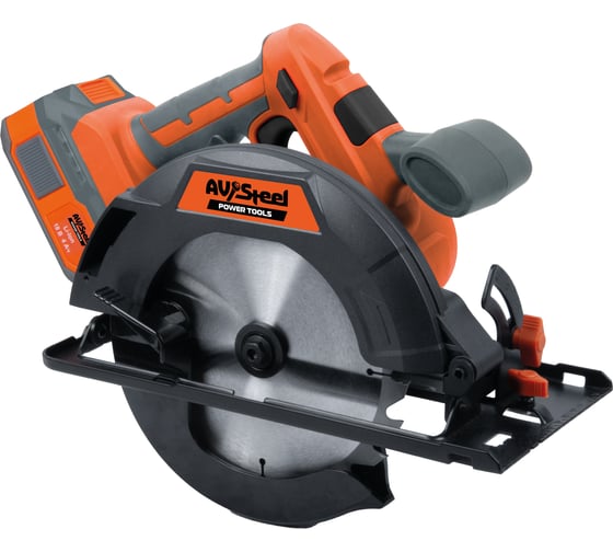 Изображение товара Пила циркулярная аккумуляторная AV Steel AV-CS 18/190 BL (1x4Ah) AV-963102