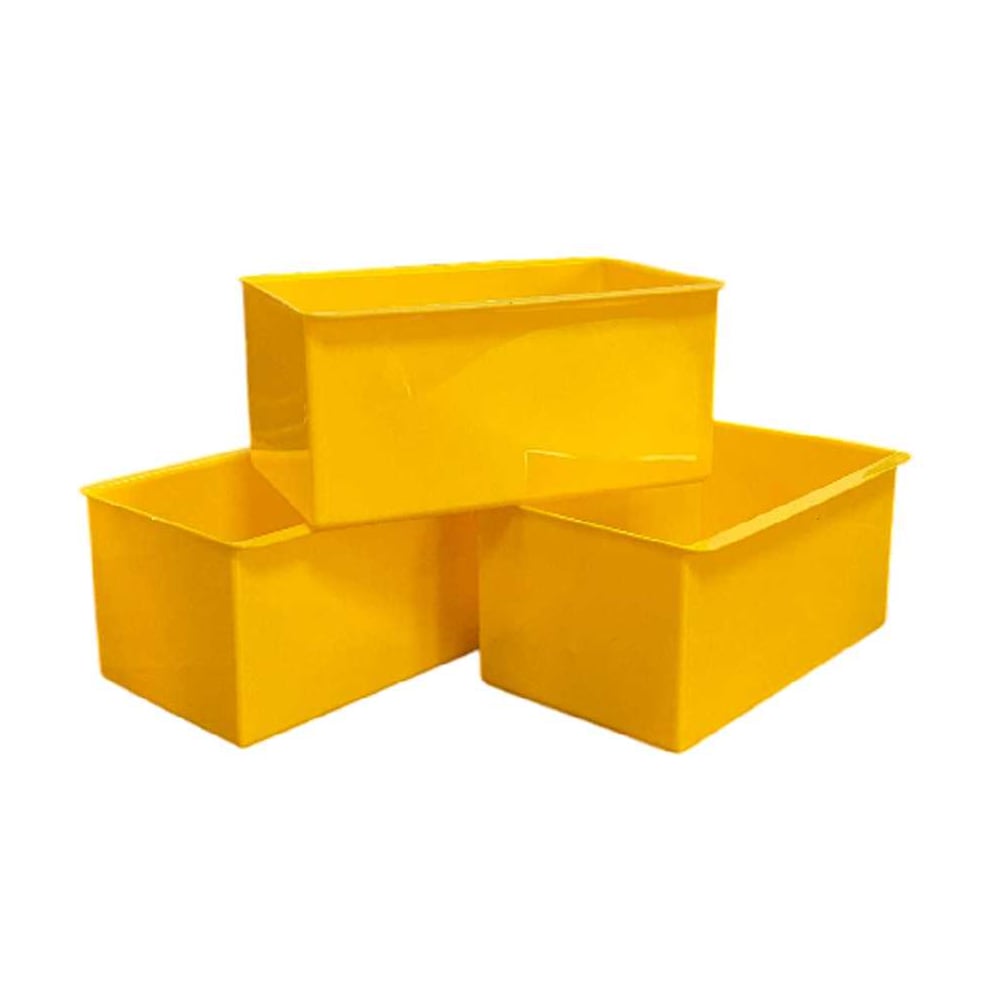 Изображение товара Набор лотков для метизов Jetservice Jetsystem 107х60х50мм 3шт ЛВ2Ж наб3