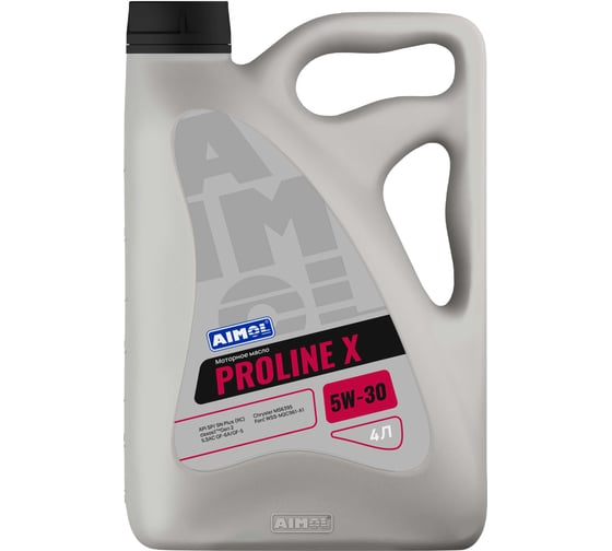 Изображение товара Синтетическое моторное масло AIMOL Proline X 5W-30 4л  RU 8721399010709