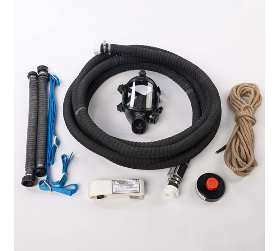 Изображение товара Шланговый дыхательный аппарат БРИЗ 0301(ПШ-10С) -4301М(ППМ) АМС резинотканевый 503101200