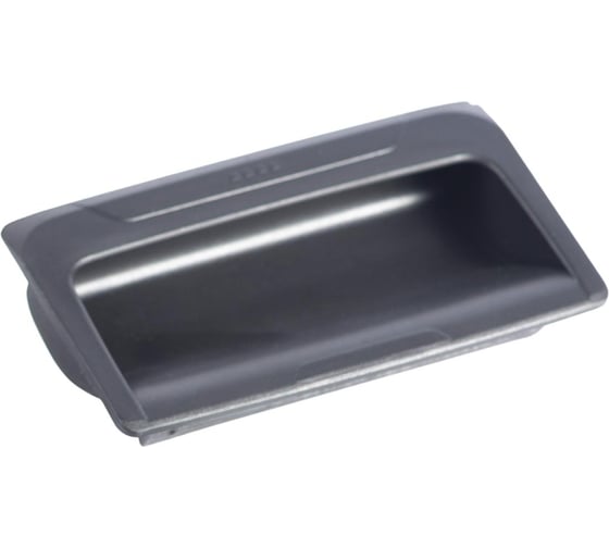 Изображение товара Комплект ручка пластиковая для встраимаевого монтажа Алтервиа черная упаковка 2 штуки A30111.00014.2