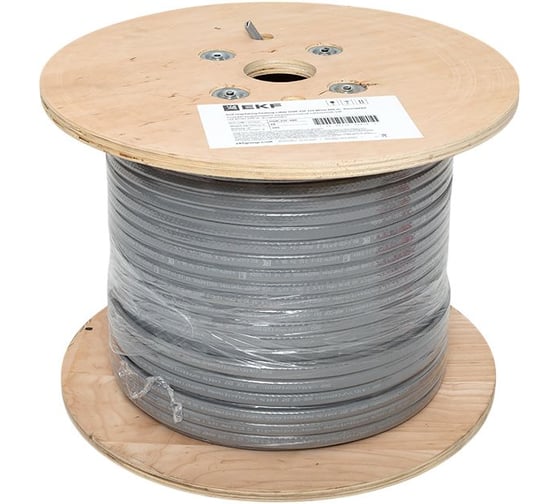 Изображение товара Саморегулирующийся нагревательный кабель EKF HSR-33F (33 Вт/м) 200 м, фторопласт HSR-33F-200