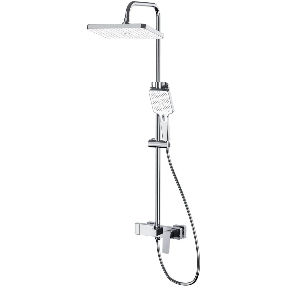 Изображение товара Душевая система Haiba HB24512 с верхним душем и латунью