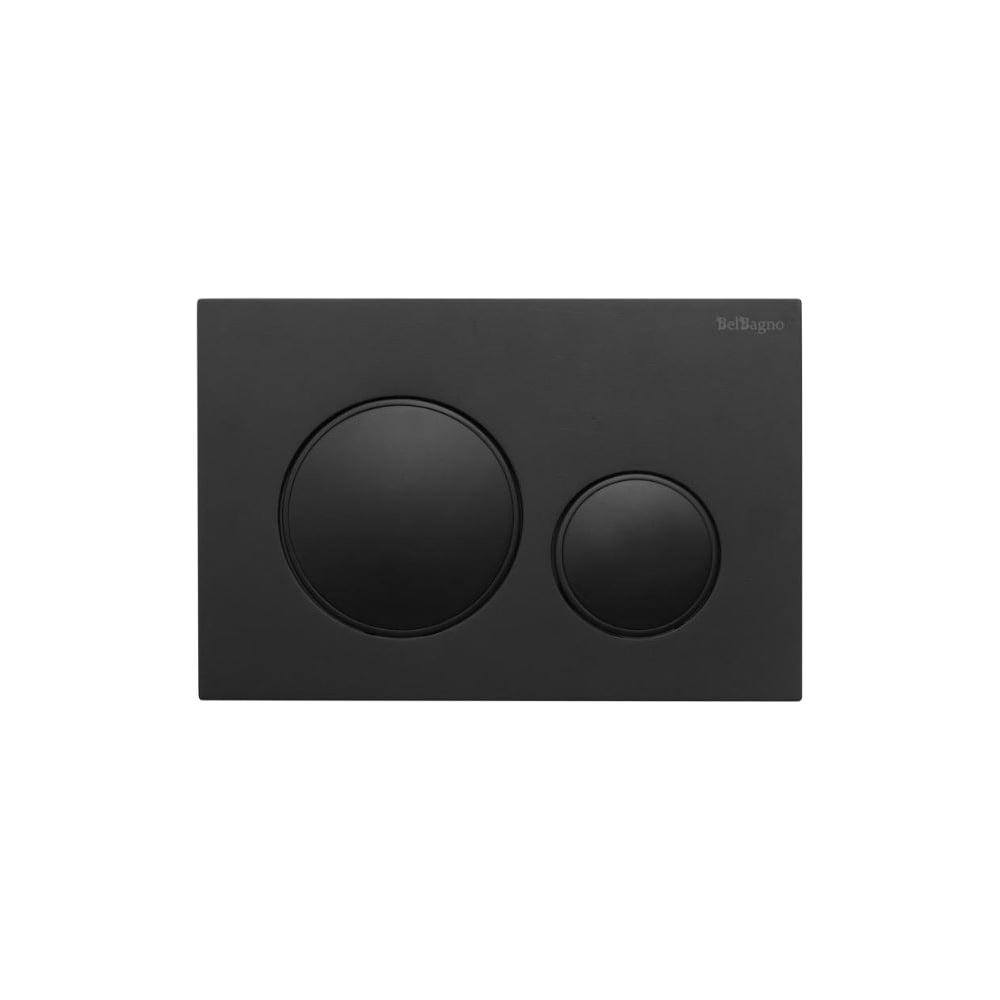 Изображение товара Кнопка смыва BelBagno черный матовый BB-17C-NERO.M