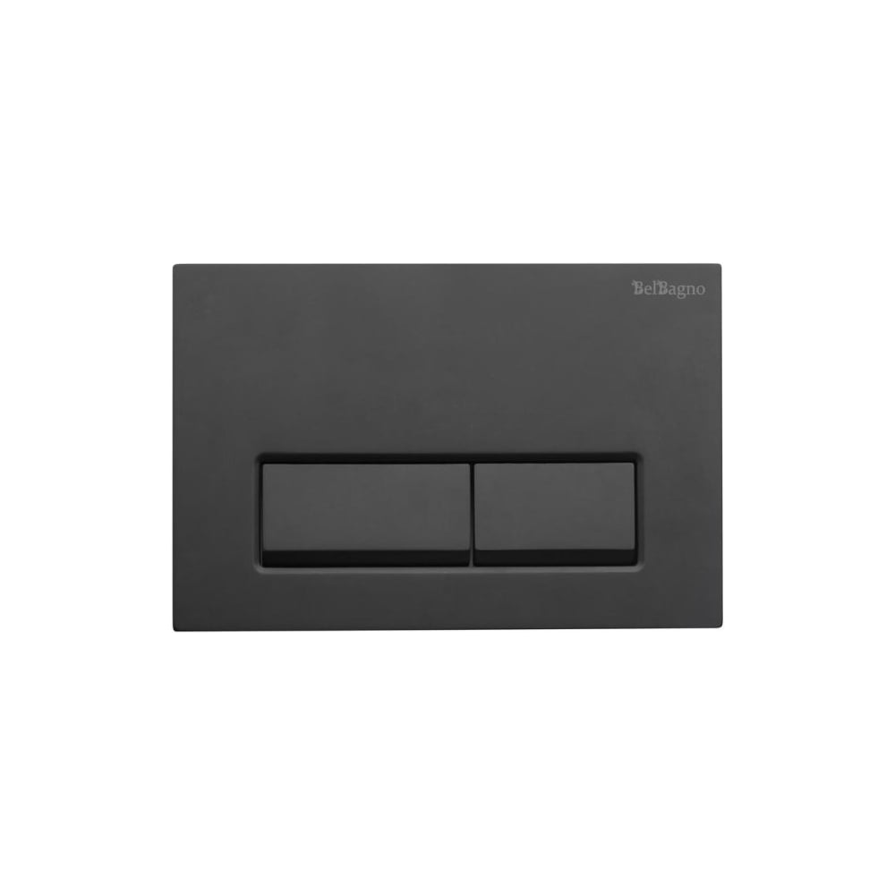 Изображение товара Кнопка смыва BelBagno черный матовый BB-15R-NERO.M