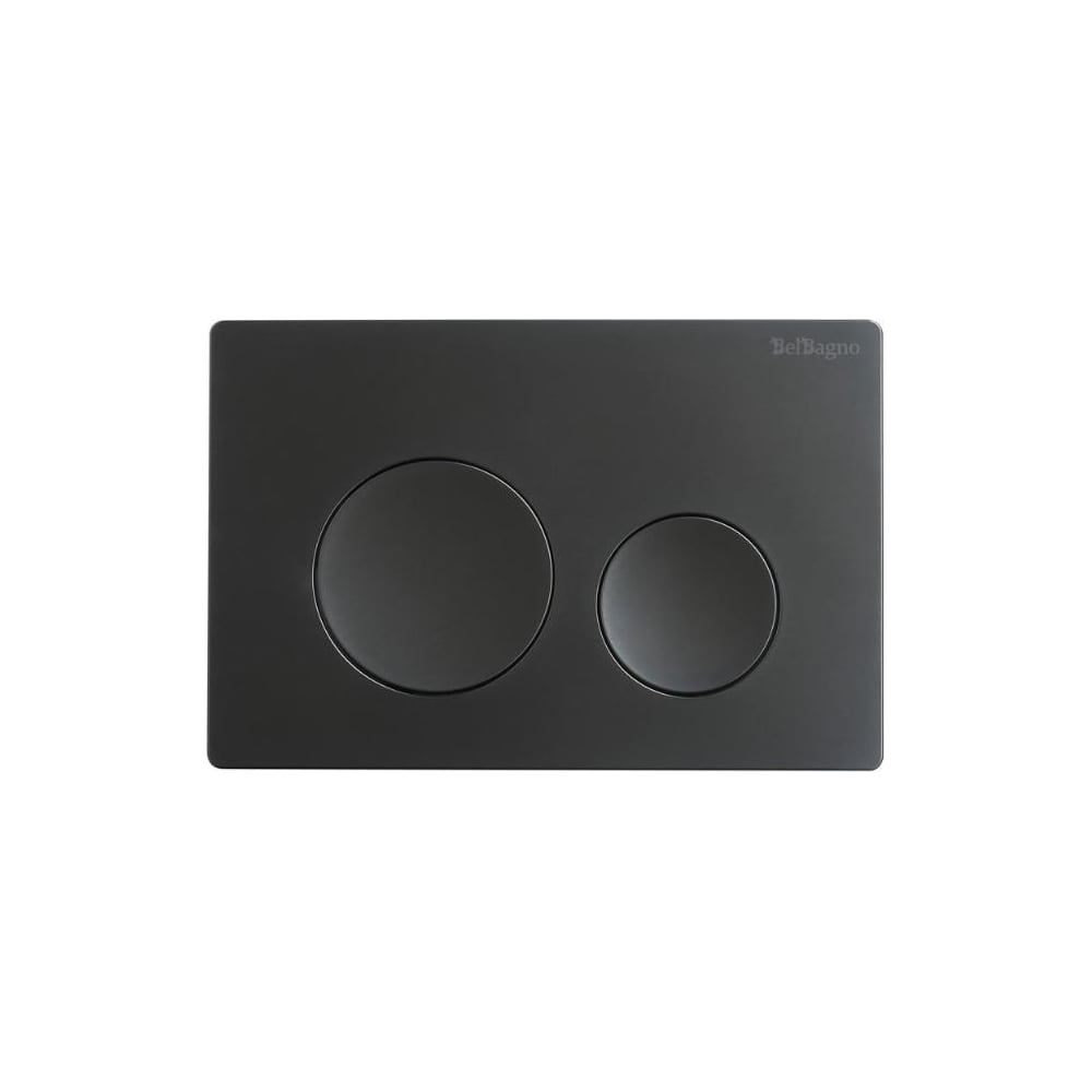 Изображение товара Кнопка смыва для унитаза BelBagno BB-03C-NERO.M черный матовый