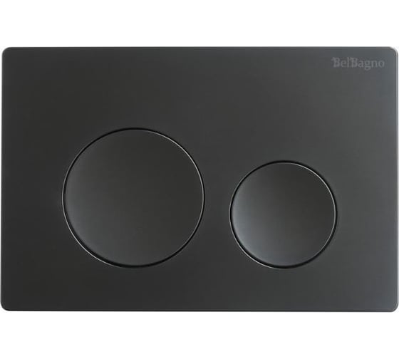 Изображение товара Кнопка смыва BelBagno черный матовый BB-03C-NERO.M
