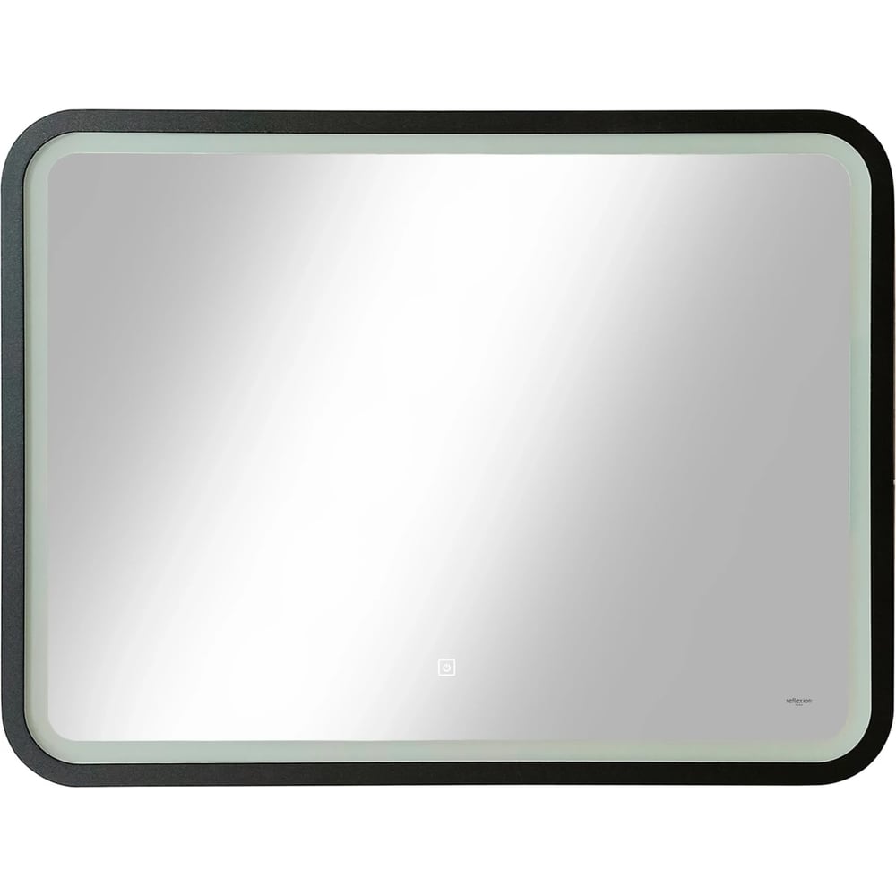 Изображение товара Зеркало Reflexion Happy с фронтальной подсветкой, к/с, диммером 800х600 RF4944HP