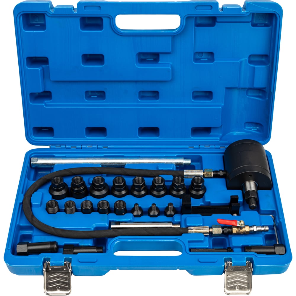 Изображение товара Съемник дизельных форсунок пневматический VERTUL 21 адаптер в комплекте VR50257