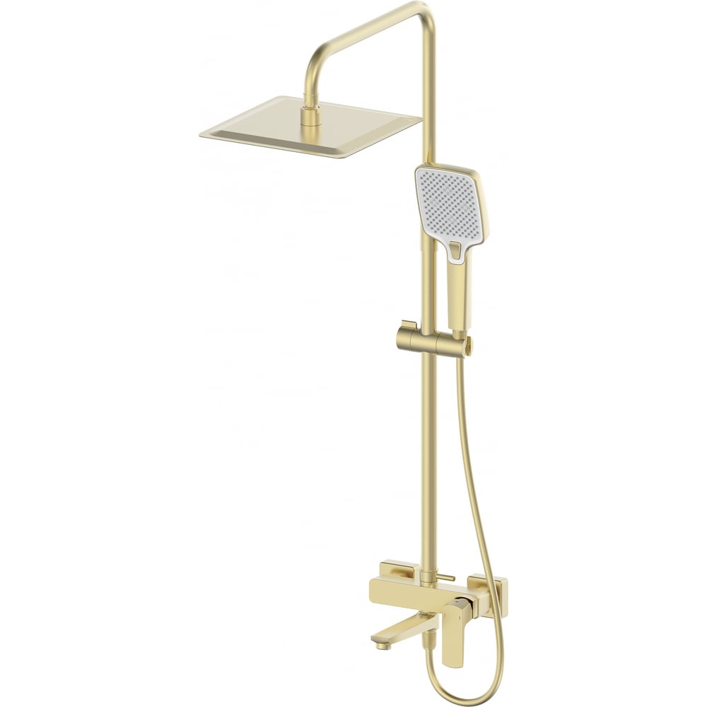 Изображение товара Душевая система Wonzon & Woghand FORZA Брашированное золото WW-739031-BG