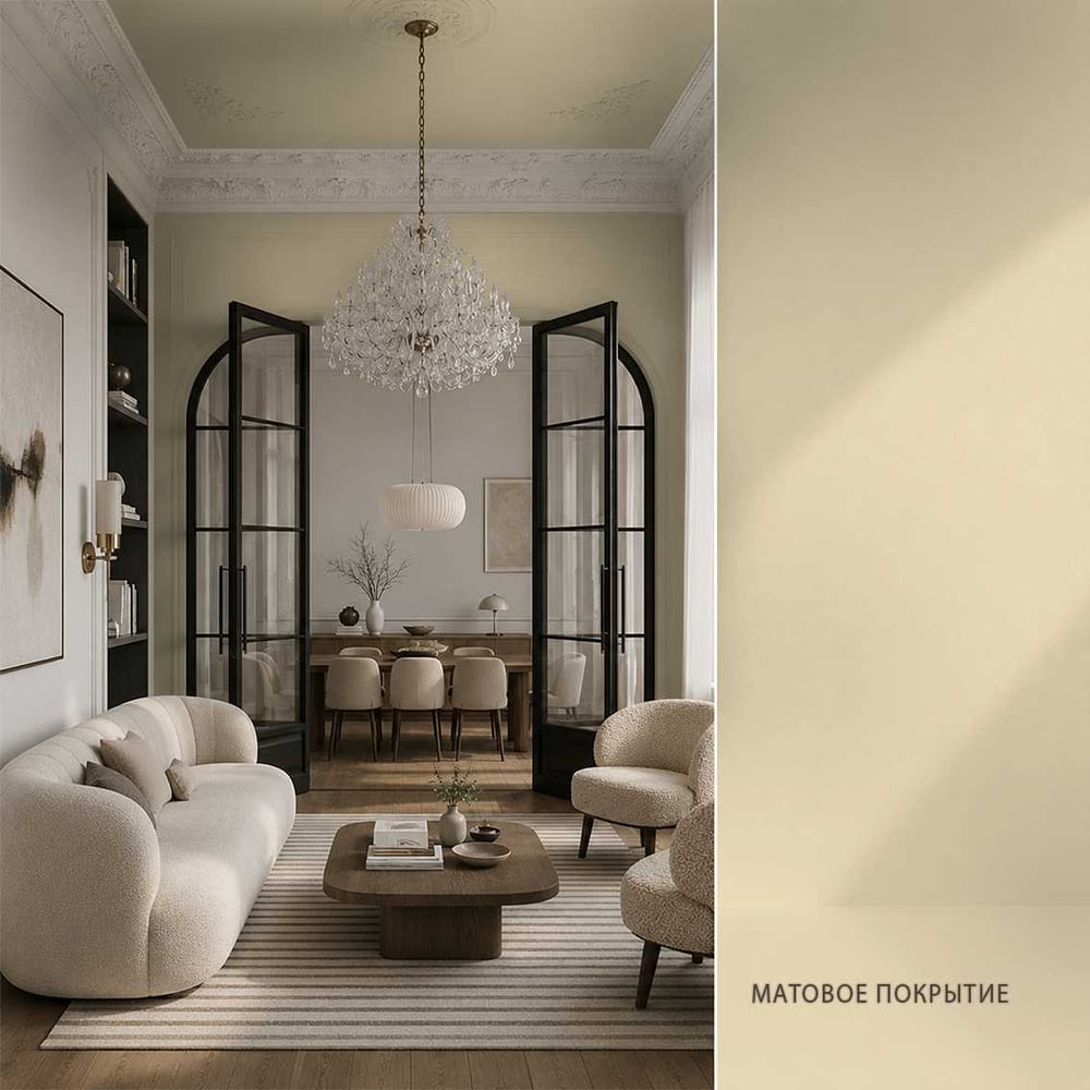 Изображение товара Моющаяся интерьерная краска Pollux INTERIOR без запаха и быстроосыхания Изображение товара Моющаяся интерьерная краска Pollux INTERIOR без запаха и быстроосыхания