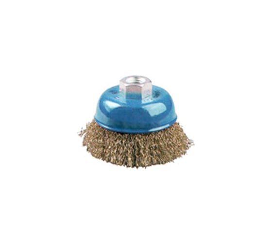 Изображение товара Щетка "ПРОФЕССИОНАЛ" чашечная (150 мм; М14) для УШМ Зубр 35261-150_z02