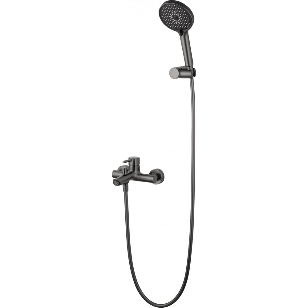 Изображение товара Смеситель Wonzon & Woghand Solo WW-639032-1-BGM — графитовый настенный 1/2