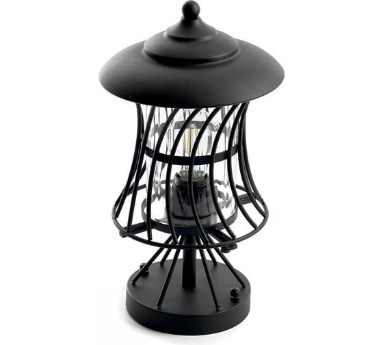 Изображение товара Садово-парковый светильник FERON PL524 на постамент 60W 230V E27, черный 11687