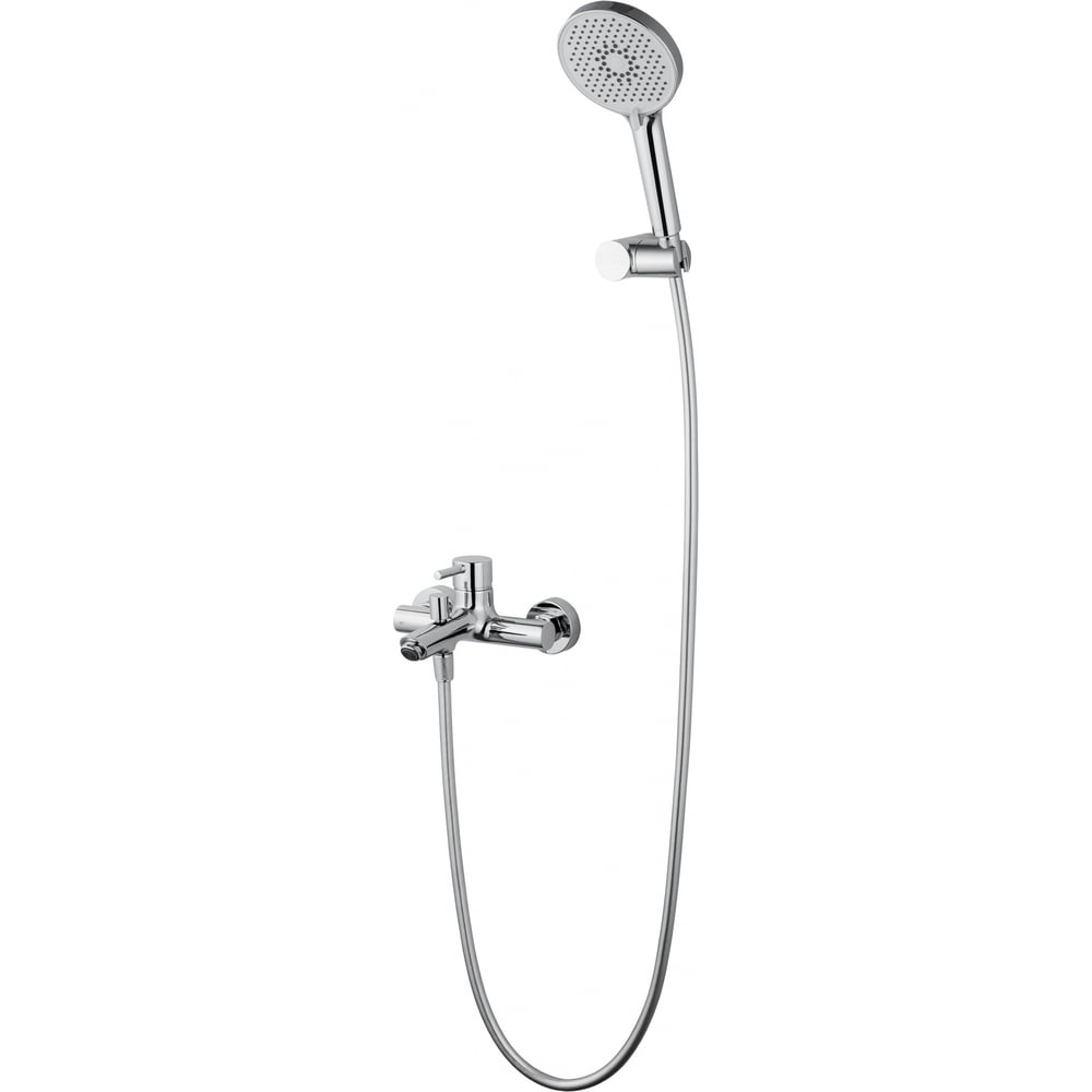 Изображение товара Смеситель Wonzon & Woghand Solo: однорычажный хромированный для ванны с душем Изображение товара Смеситель Wonzon & Woghand Solo: однорычажный хромированный для ванны с душем