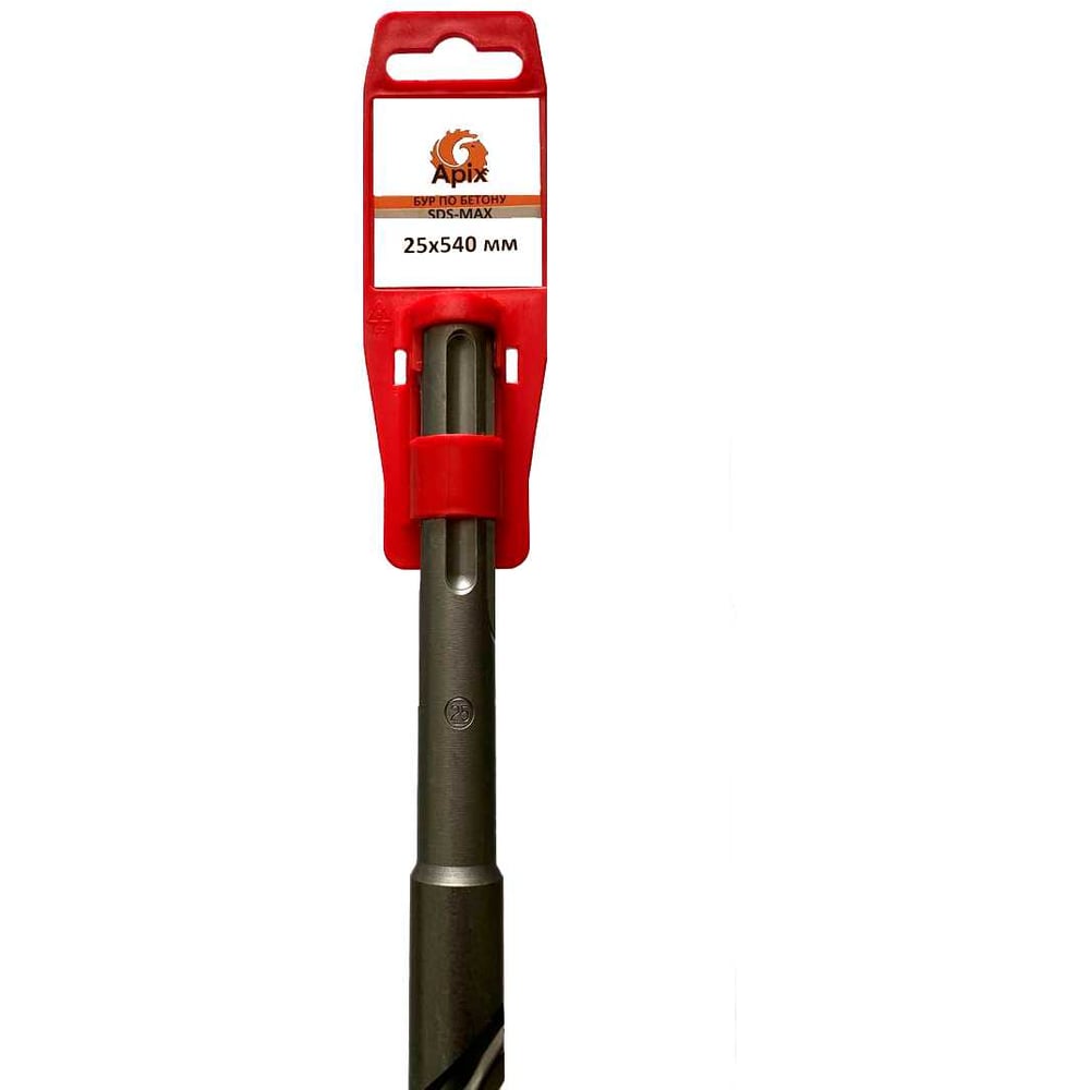 Изображение товара Бур APIX SDS-Max 25x540x400 - для бетона и камня Изображение товара Бур APIX SDS-Max 25x540x400 - для бетона и камня