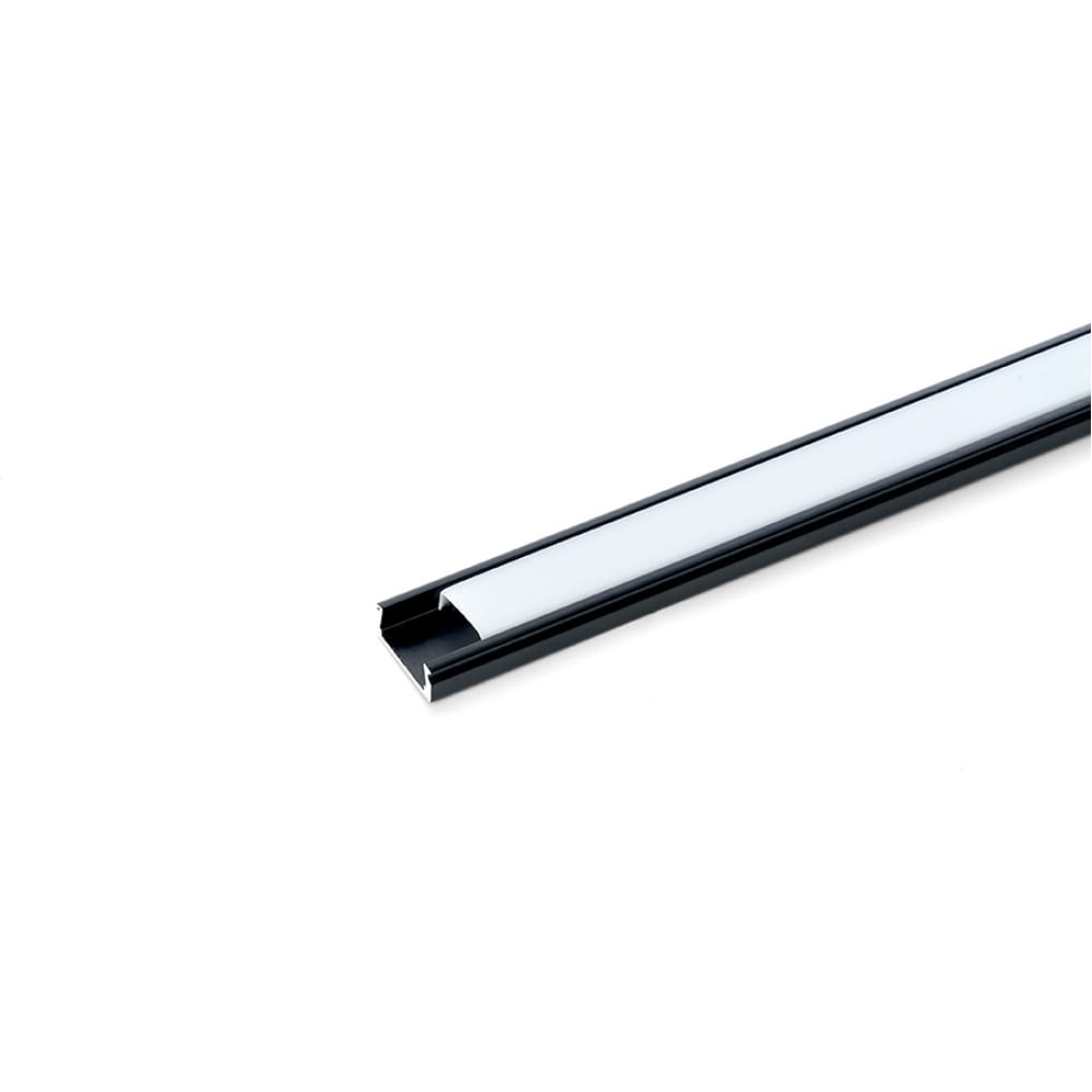 Накладной алюминиевый профиль FERON профиль gauss для светодиодной ленты алюминиевый 2 м накладной угловой под ленту 10 мм цвет белый