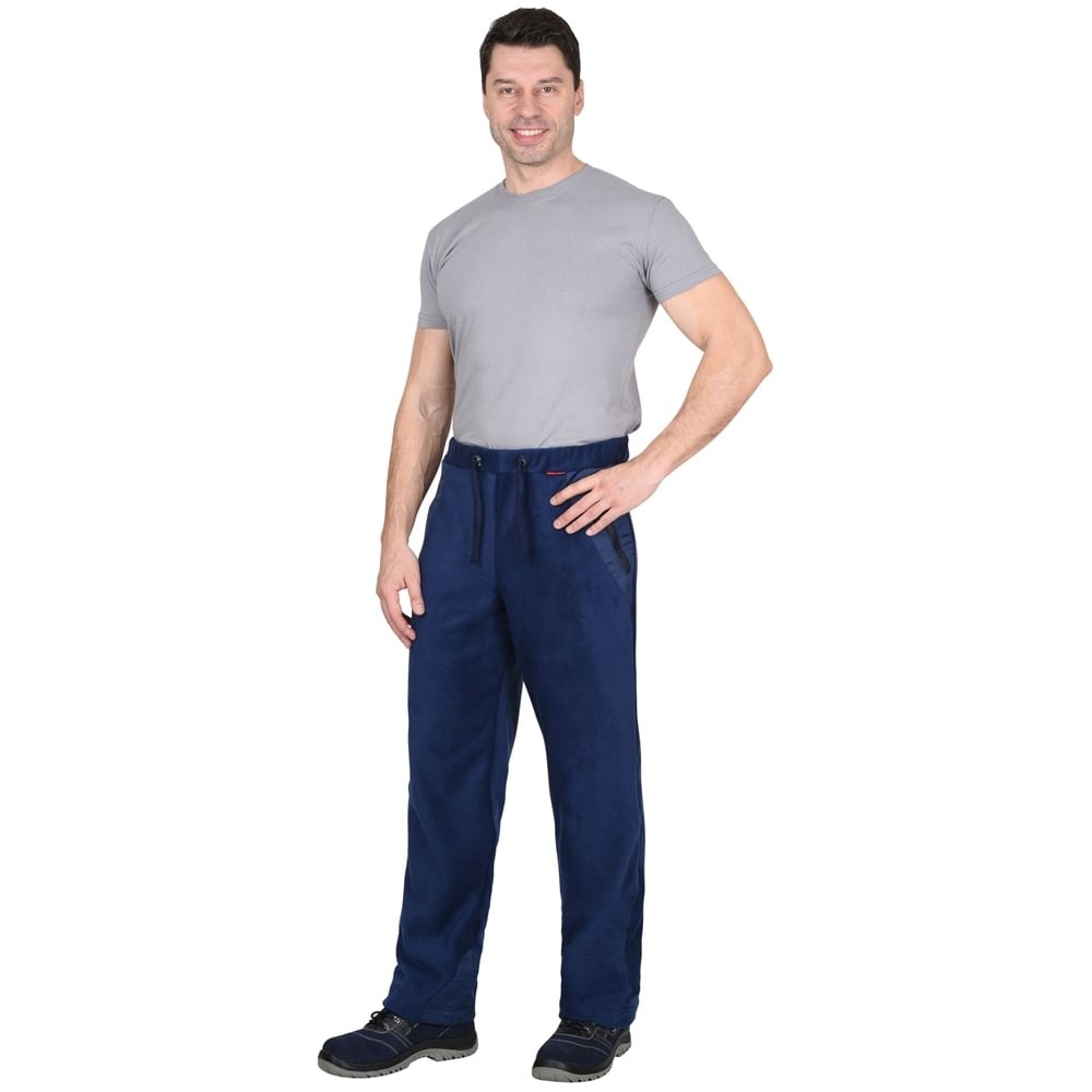 Изображение товара Брюки СИРИУС Актив Флис 100% темно-синие 88-96