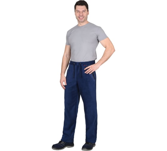 Изображение товара Брюки флисовые СИРИУС Актив темно-синие р. 88-92/170-176 40029