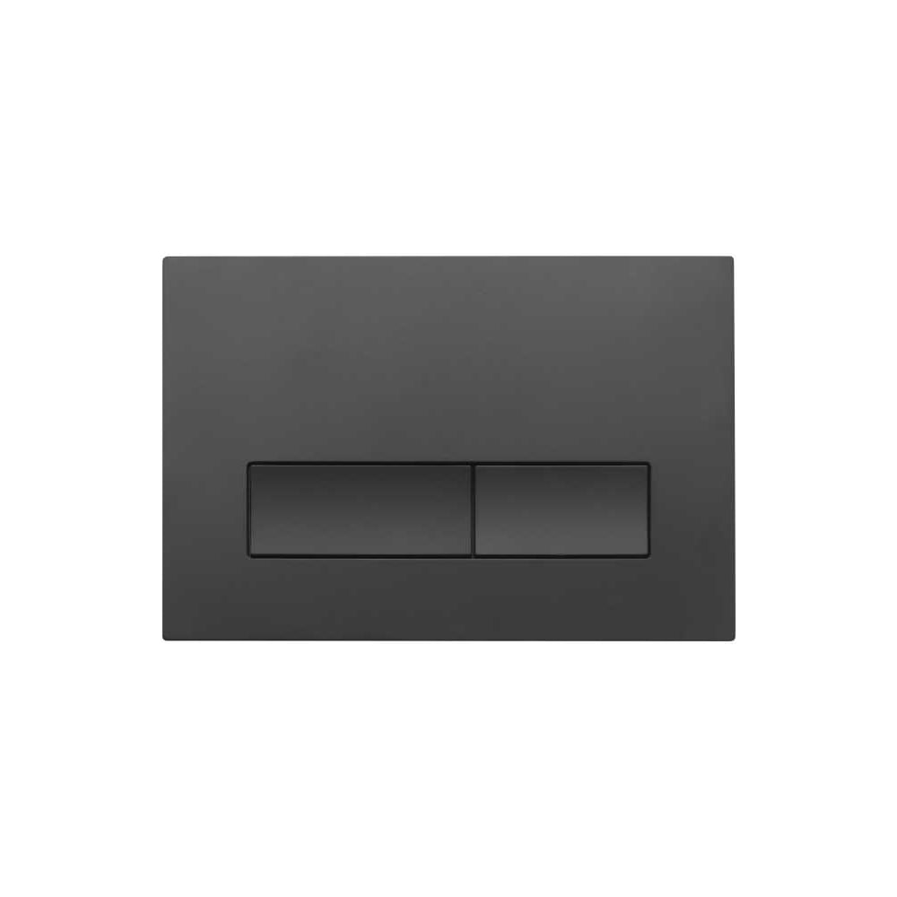 Изображение товара Кнопка смыва для инсталляции механическая Wonzon & Woghand Черный матовый WW-IB224-MB