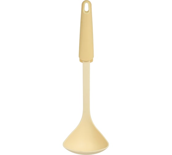 Изображение товара Нейлоновый половник MARMITON Milky резиновая ручка, 33 см 17243