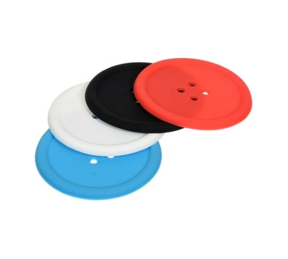 Изображение товара Силиконовая термостойкая подставка MARMITON Пуговка d 10 см, цвет в ассортименте 16176