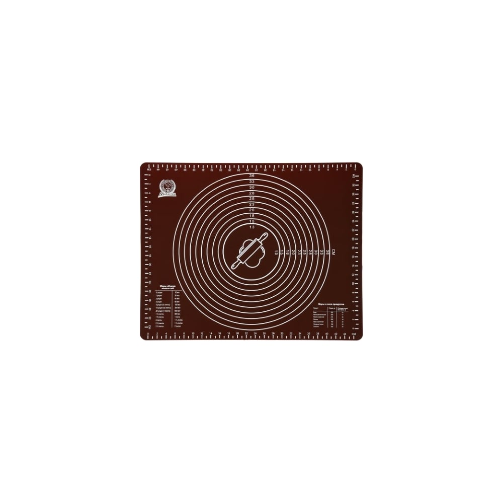 Изображение товара Силиконовый кулинарный коврик с разметкой MARMITON 49,5х40 см