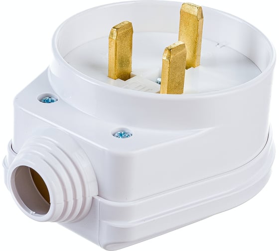 Изображение товара Угловая вилка к электроплите Bylectrica 32А 2К+З, В32-071