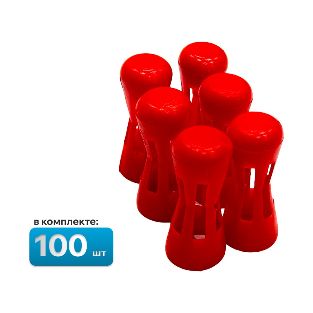 Изображение товара Колпачок защитный SEBMET для арматуры 8-16 мм (100 шт) TD085700816-100