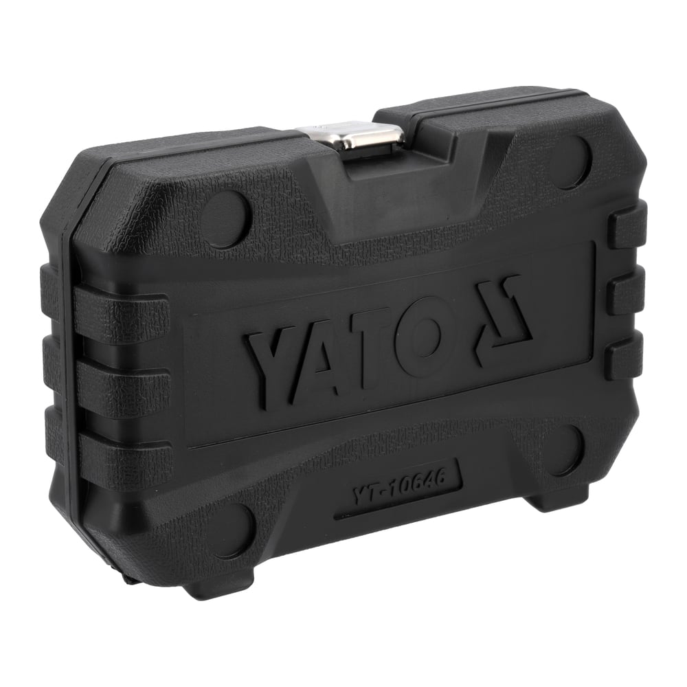 Изображение товара Набор ударных карданов и переходников YATO 1/4, 3/8, 1/2, 3/4, 1 дюйм, 11 предметов YT-10646