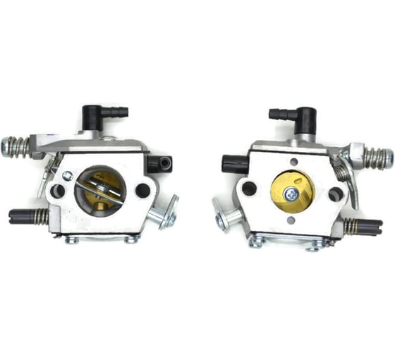 Изображение товара Карбюратор Amperin для бензопил 45/52/4500/5200/4518/5220 (пластиковые отводы) 100035 083508